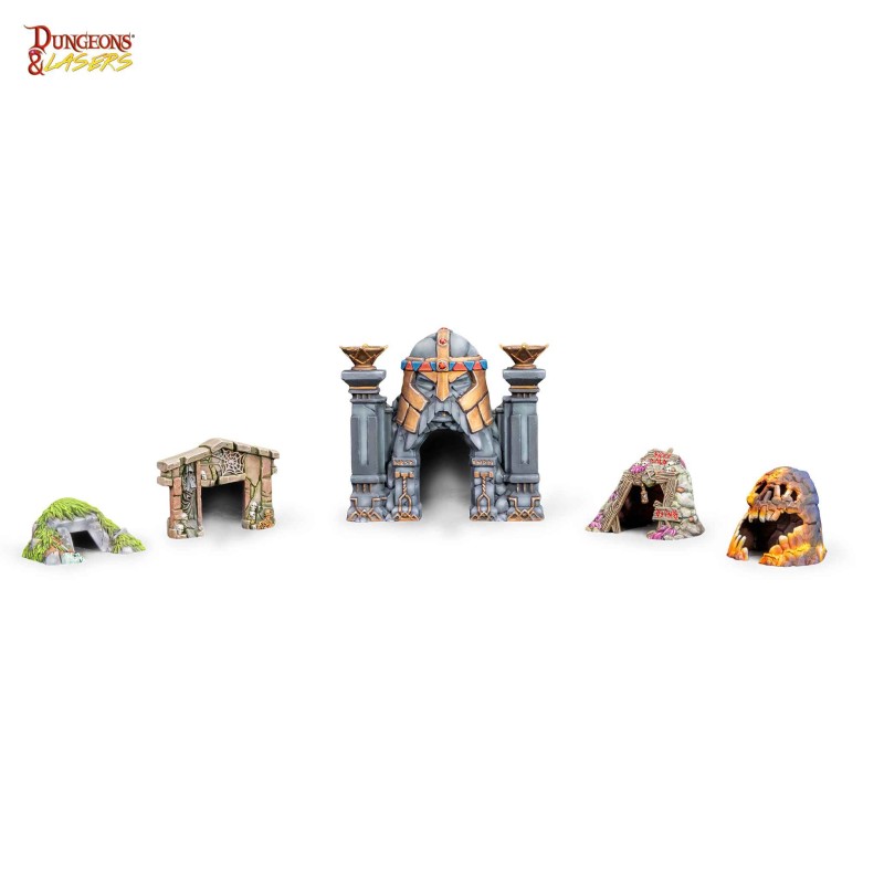 DUNGEONS & LASERS - DÉCORS - Entrances pack - DNL0075