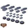 Dystopian Wars - Honourable Eclipse  Company Battlefleet Set