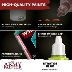 Army Painter - Warpaints Fanatic  Stratos Blue