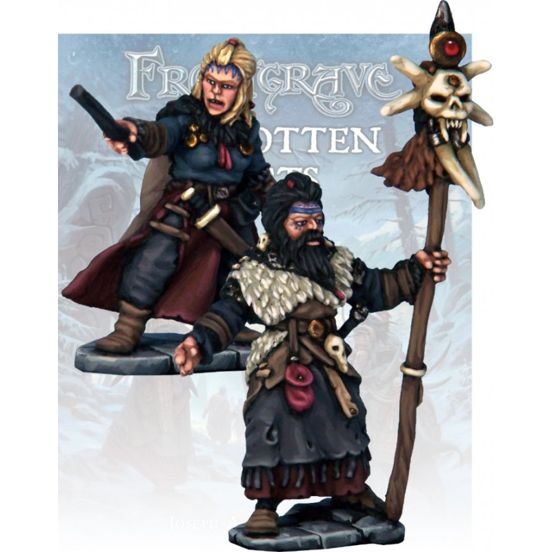 FGV116_Frostgrave - Mage Barbare et apprenti