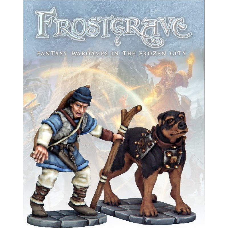 FGV204_Frostgrave - Chasseur & Chien de guerre