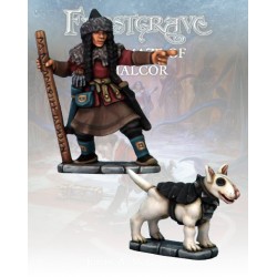 FGV245_Frostgrave - Chasseur et Chien de guerre II (des filles !)