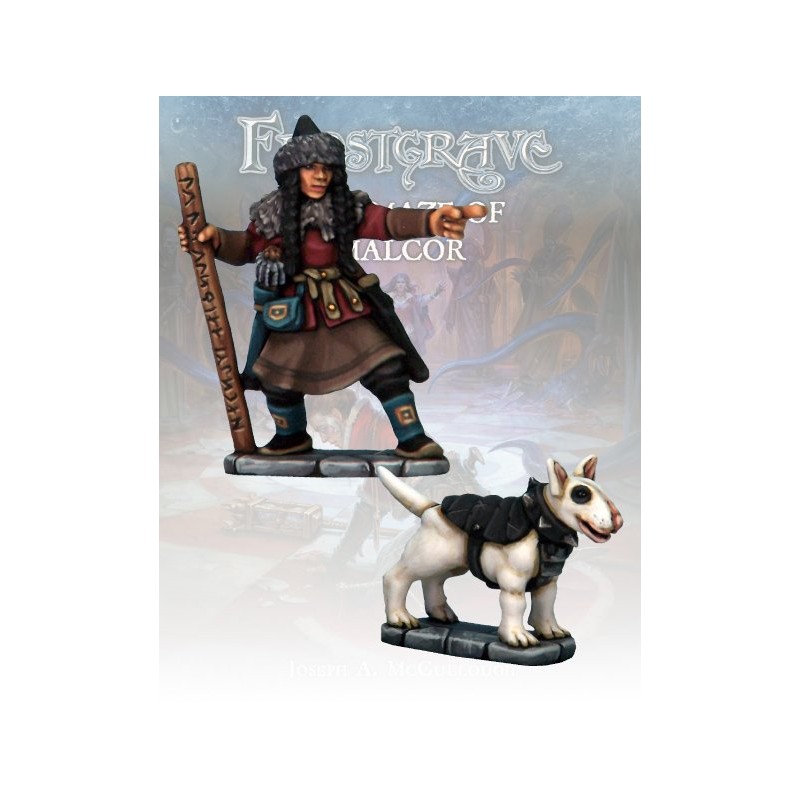 FGV245_Frostgrave - Chasseur et Chien de guerre II (des filles !)