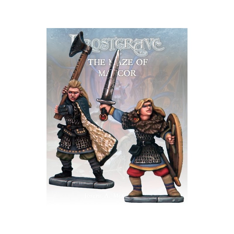 FGV243_Frostgrave - Chevalier et Templier II (des filles !)