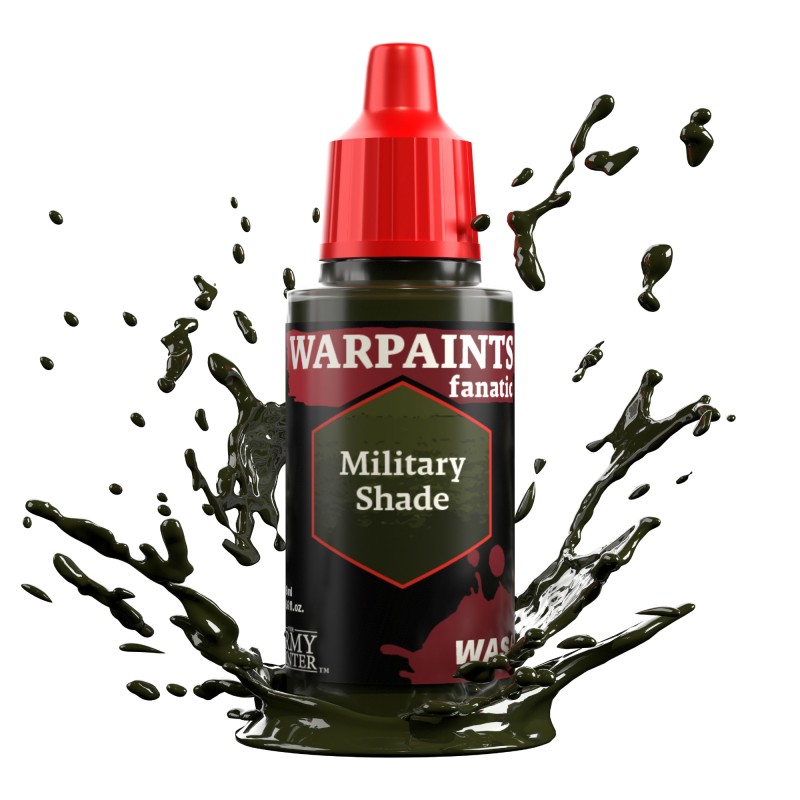 Warpaints Fanatic Wash: Military Shade - WP3209