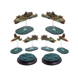 Dystopian Wars - Sultanate Aerial Squadrons