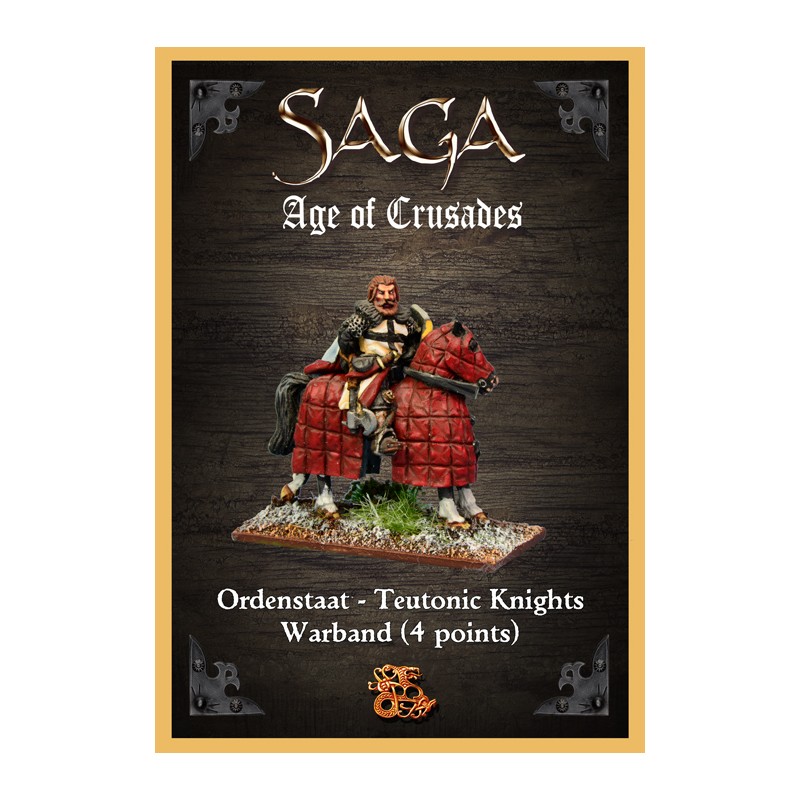 AoCSB01_Saga - L'Âge des Croisades - Ordenstaat -Teutonic Knights Warband Starter