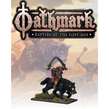 OAK206_Oathmark - Goblin Wolf Rider Lord