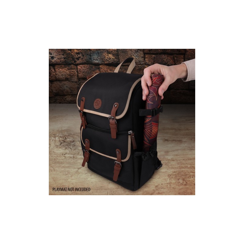 Sac à Dos Compact Pour Cartes Magic & Lorcana - Rangement Personnalisable Avec Support Tapis De Jeu - 6