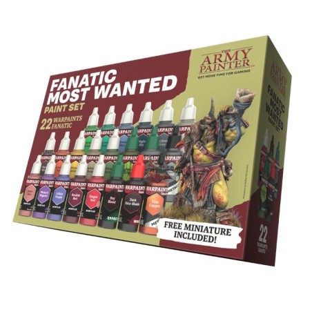 WP8071_Army Painter - Warpaints Fanatic - Most Wanted Paint Set