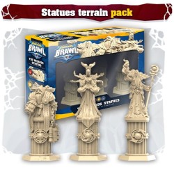 SFB004 ML_Super Fantasy Brawl - Statues de sorciers