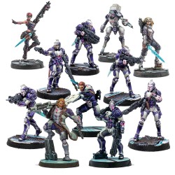 Infinity - ALEPH Steel Phalanx  Sectorial Pack