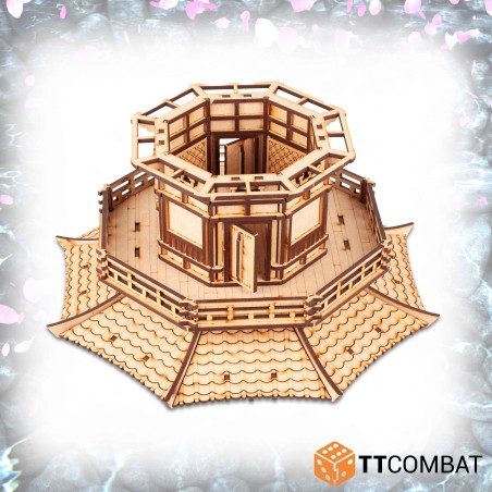 TT Combat - Toshi: Hakkei-tō Pagoda  Enclosed Extension -  TTSCW-EES-112