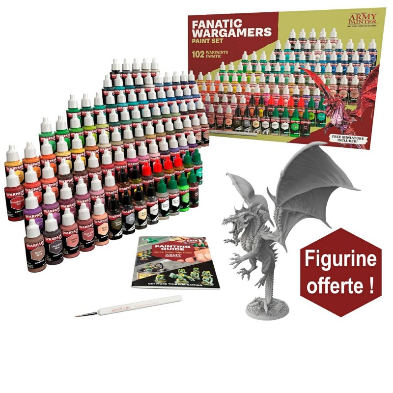 WP8073 Army Painter -ARMY PAINTER - Warpaints Fanatic  Wargamers Paint Set