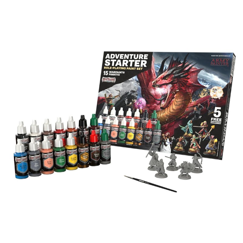 GM1008 Army Painter - ARMY PAINTER -  GameMaster Adventure Starter Role-playing Paint Set