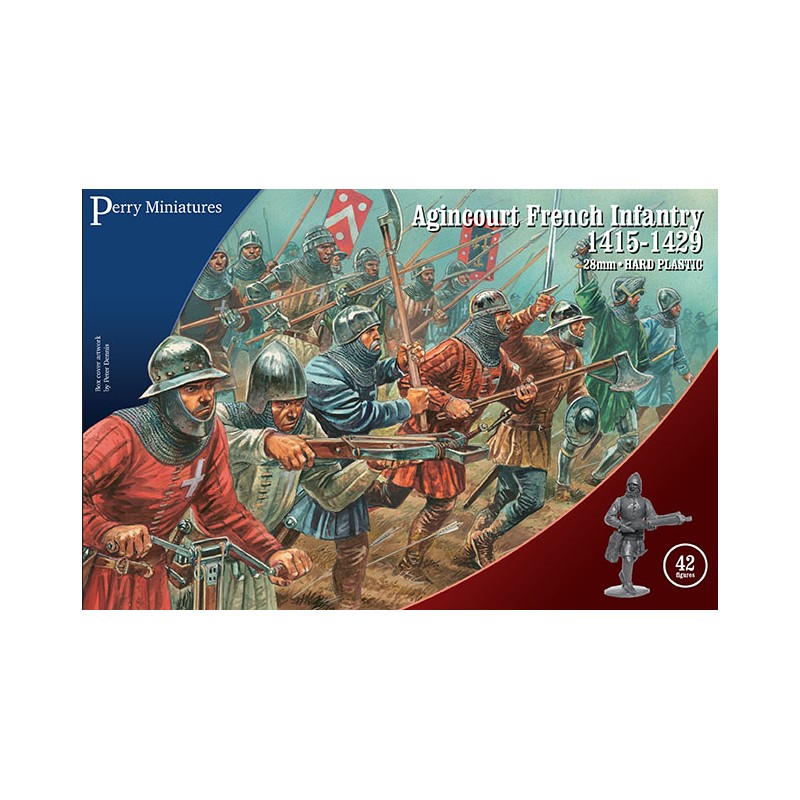 PEMAO50_Perry Miniatures - Agincourt French Infantry 1415-29