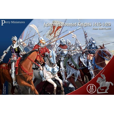 PEMAO70_Perry Miniatures - Agincourt Mounted Knights 1415-29