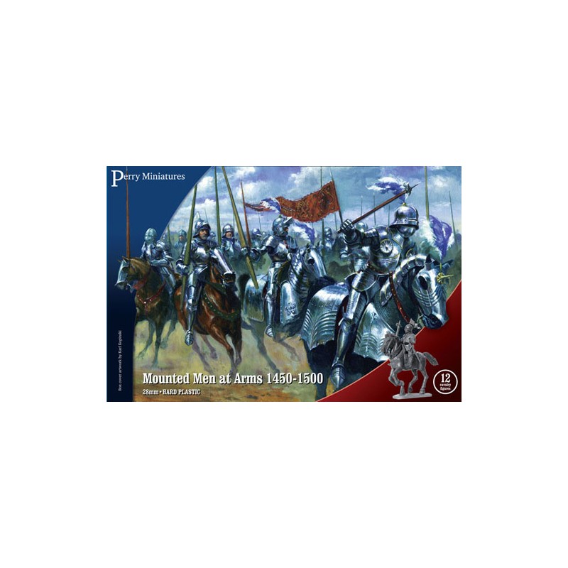 PEMWR40_Perry Miniatures - Mounted Men at Arms 1450-1500