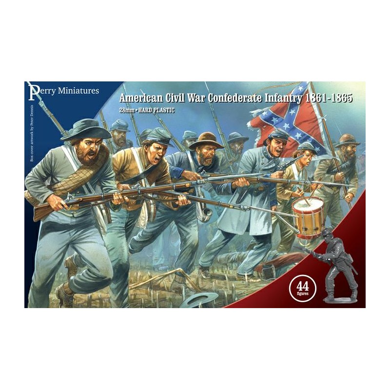 PEMACW80_Perry Miniatures - American Civil War Confederate Infantry 1861-65