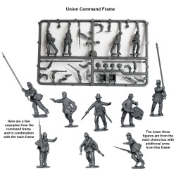 Perry Miniatures - American Civil War Union Infantry in sack coats Skirmishing 1861-65