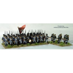 Perry Miniatures - Plastic Prussian Napoleonic Line Infantry and Volunteer Jagers (46 figurines)