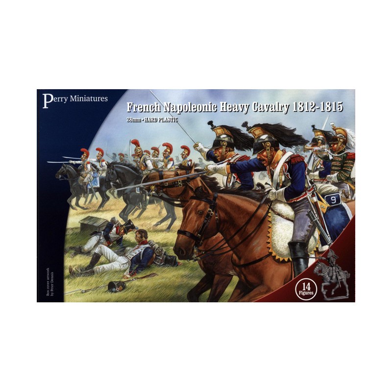 PEMFN120_Perry Miniatures - Plastic French Napoleonic Heavy Cavalry (Cuirassiers-Carabiniers, 14 figurines)_