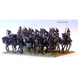 Perry Miniatures - Plastic French Napoleonic Heavy Cavalry (Cuirassiers/Carabiniers, 14 figurines)