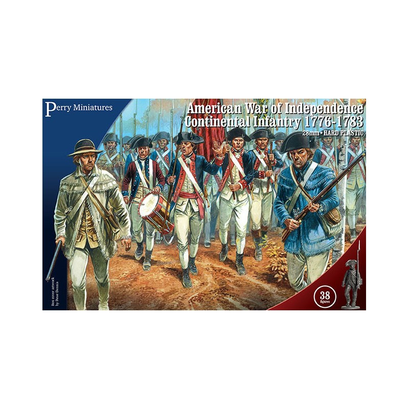 PEM-AW250_Perry Miniatures - American War of Independence Continental Infantry 1776-1783_