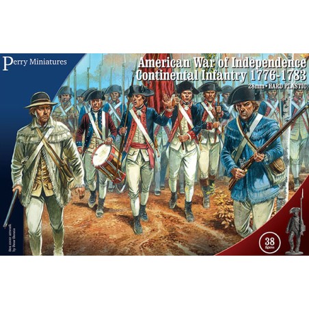 PEM-AW250_Perry Miniatures - American War of Independence Continental Infantry 1776-1783_