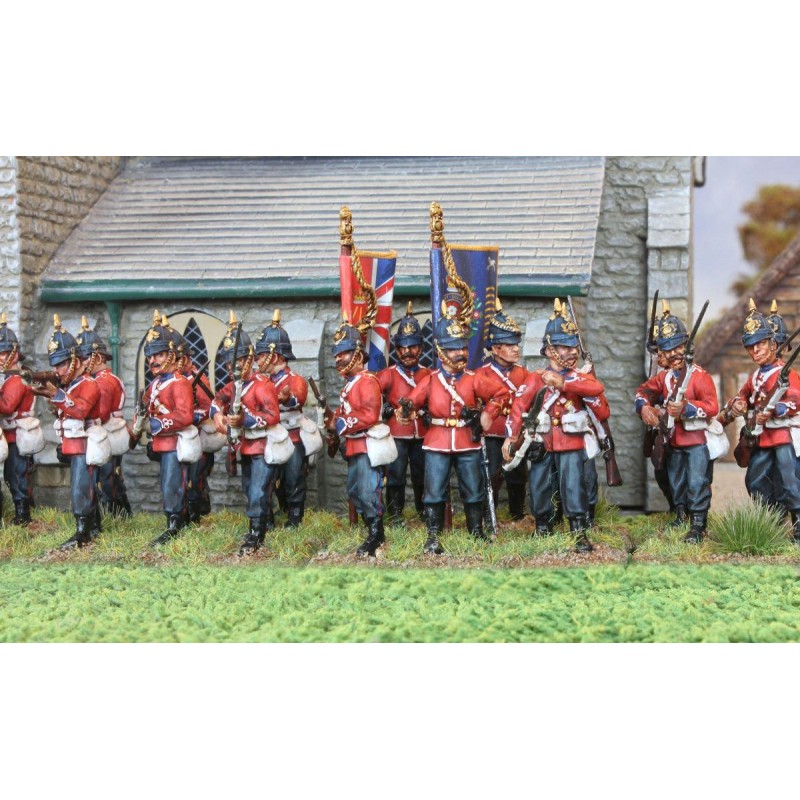 Figurines Perry Miniatures - Commandant & Infanterie Britannique Guerre Anglo-Zouloue 1877-1881, Neuves