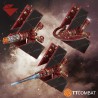 Préco - Dropfleet Commander - Bioficers Light Ships