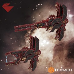 Dropfleet Commander - Bioficers Battlecruisers   TTDFX-BIO-003