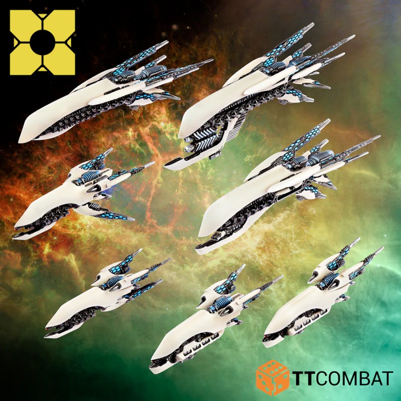 Dropfleet Commander -  PHR Core Ships   TTDFX-PHR-020