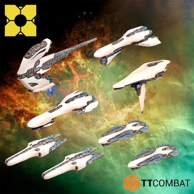 Dropfleet Commander - PHR Light Ships  TTDFX-PHR-021