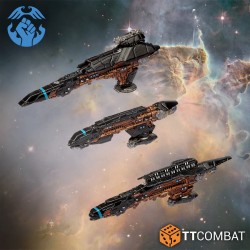 Préco - Dropfleet Commander - Resistance Core Ships