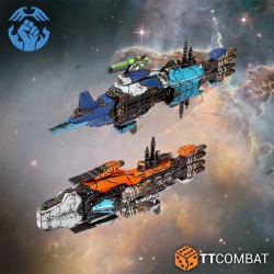 Préco - Dropfleet Commander - Resistance Core Ships