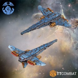 Préco - Dropfleet Commander - Resistance Light Ships