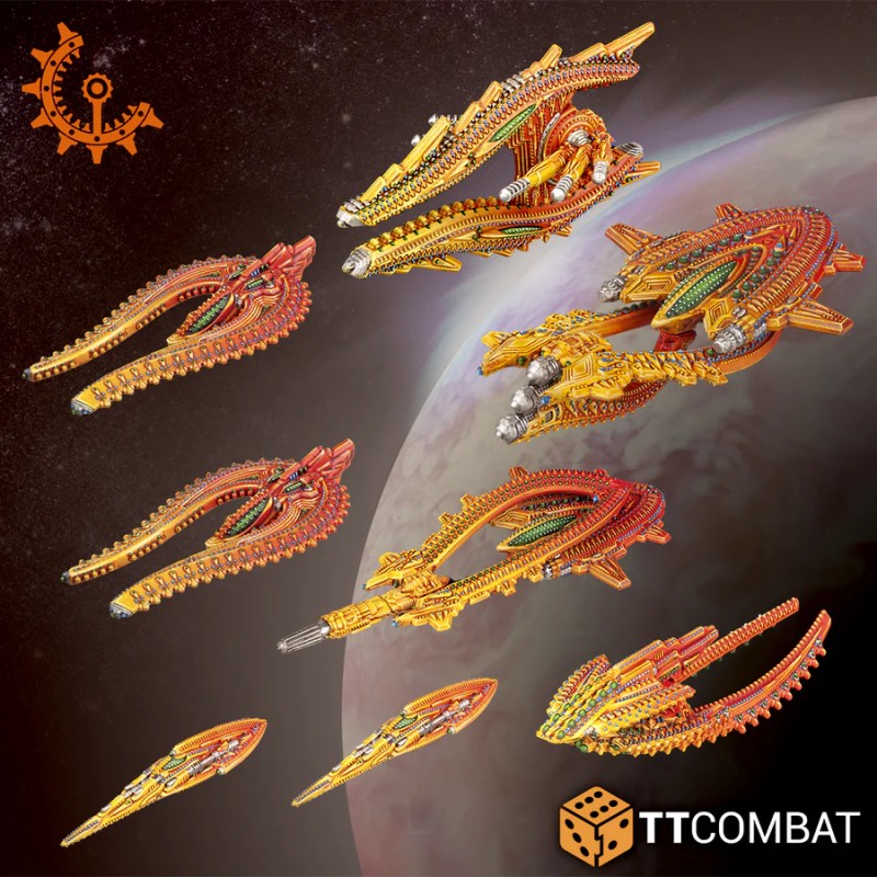 Dropfleet Commander - Shaltari Light Ships   TTDFX-SHL-021