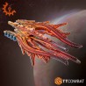 Préco - Dropfleet Commander - Shaltari Battlecruisers