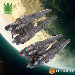 Préco - Dropfleet Commander - UCM Light Ships