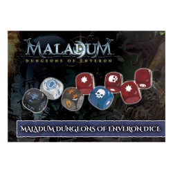 Préco - Maladum - Dungeons of Enveron Set de dés