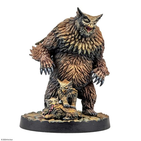 DNL0094_Dungeons & Lasers - Figurines - Owlbear Family