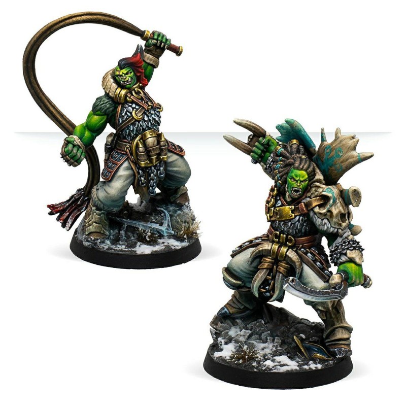 Warcrow - Orc Officers (FR + ENG)