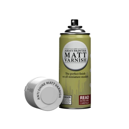 Army Painter - Bombes - Base Primer - Anti-Shine, Matt Varnish - CP3003