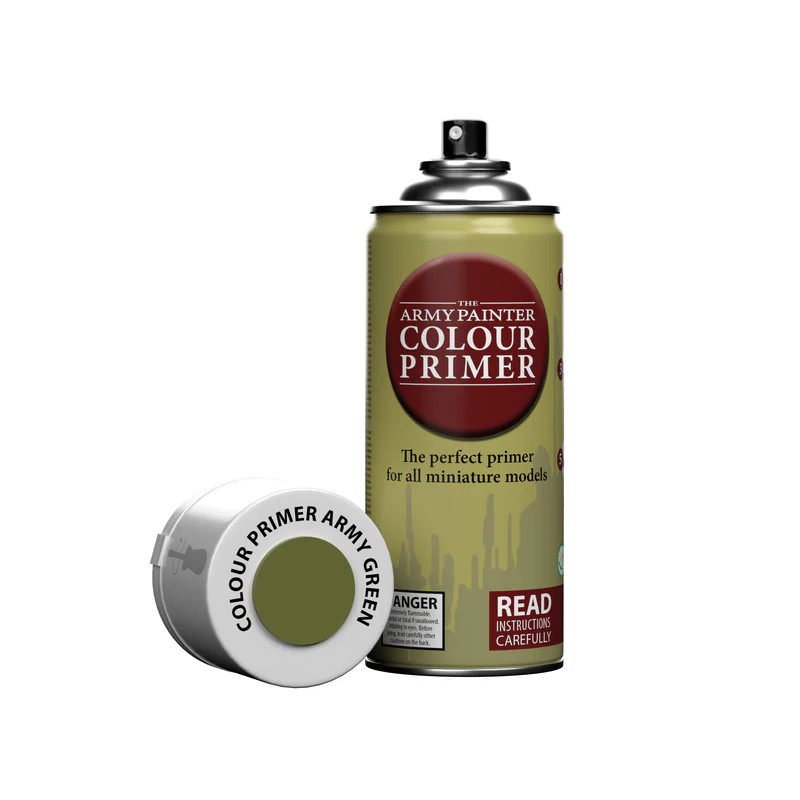 Army Painter - Bombes - Colour Primer - Army green - CP3005