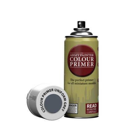 Army Painter - Bombes - Colour Primer - Uniform Grey - CP3010