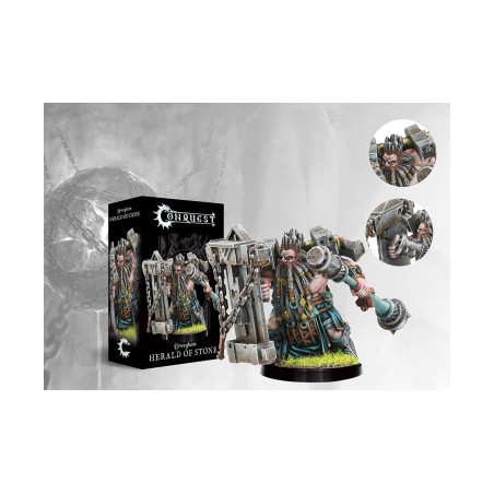 Conquest - Dweghom - Herald of Stone (Officer) PBW7337