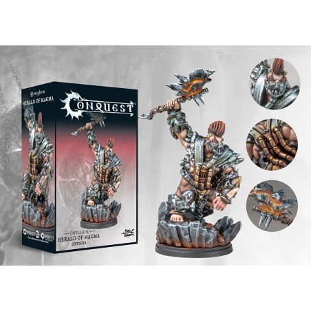 Conquest - Dweghom - Herald of Magma (Officer) PBW7343