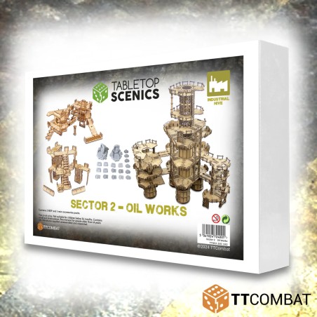 TT Combat - Sector 2 - Oil Works White Box Bundle TTSCX-EXC-042