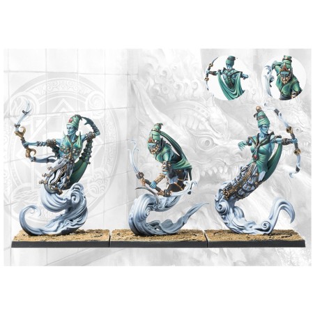 Conquest - Sorcerer Kings - Windborn Djinn (with Bows) (Pronounced "Jinn") PBSK303